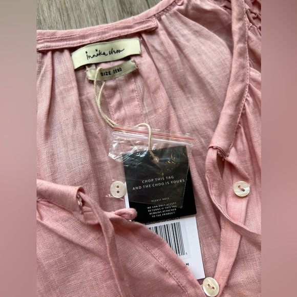 INNIKA CHOO Mini Frill Meg Nettick dress in Candy Floss color, size 0. NWT - Picture 11 of 16